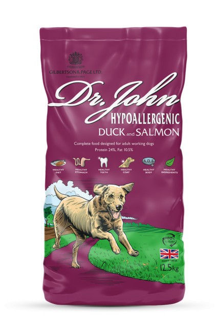 Dr. John Hypoallergenic (Duck and Salmon) 12.5kg