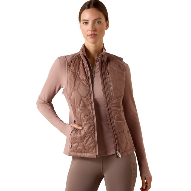 Ariat Womens Fusion Insulated Vest (Antler)