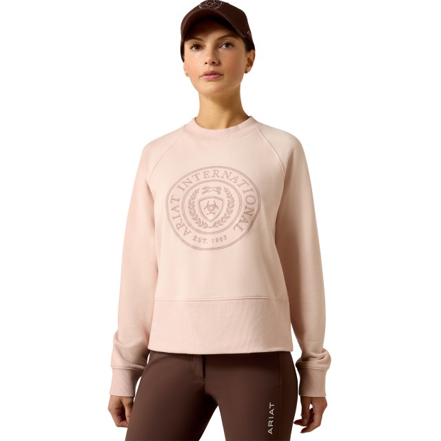 Ariat Womens Martine Sweatshirt (Sepia Rose)