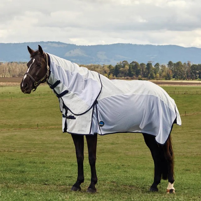 Weatherbeeta Airstream Combo Neck (White/Navy)
