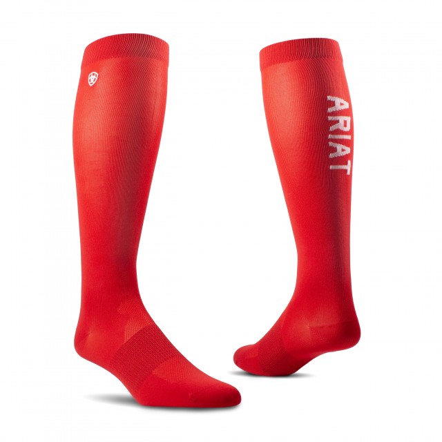 AriatTEK Essential Performance Sock (Flame Scarlet)