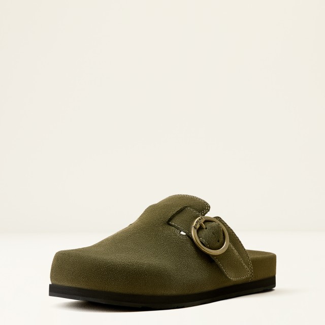 Ariat Women's Country Mule (Olive Suede)