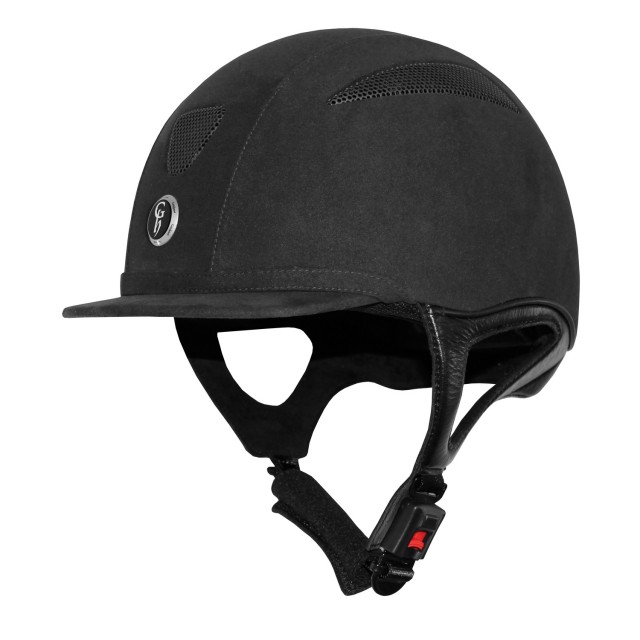 Gatehouse Challenger Suede Riding Hat (Black)