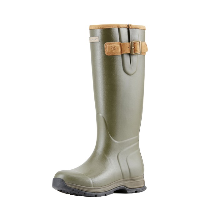Ariat Women's Burford Insulated Wellington Boots (Olive Green)