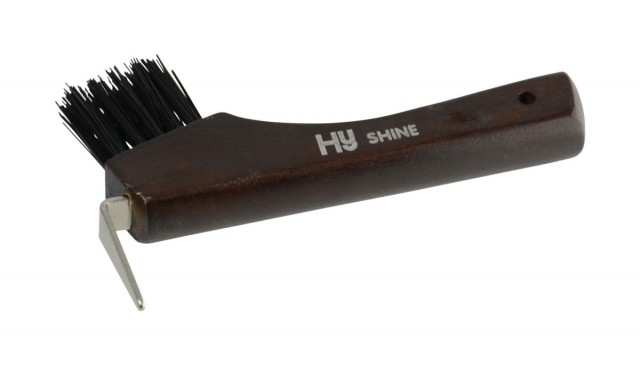 HySHINE Deluxe Hoof Pick with Brush