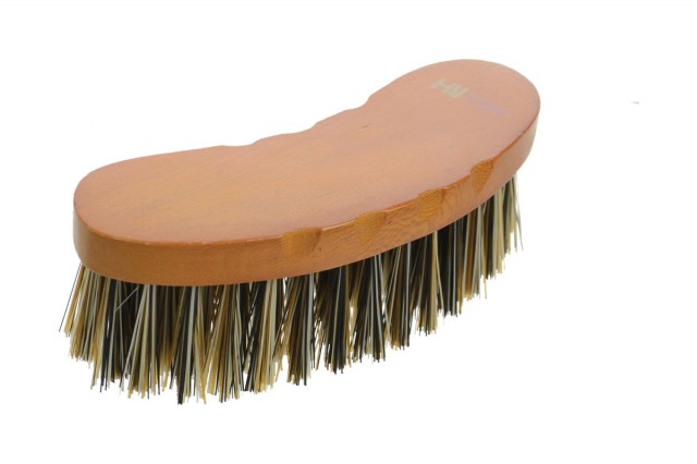 HySHINE Luxury Half Round Brush (Tan)