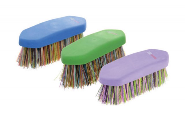 HySHINE Multi Colour Dandy Brush (Purple/Multi Colour)