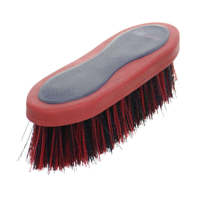 HySHINE Pro Groom Dandy Brush (Navy/Red)