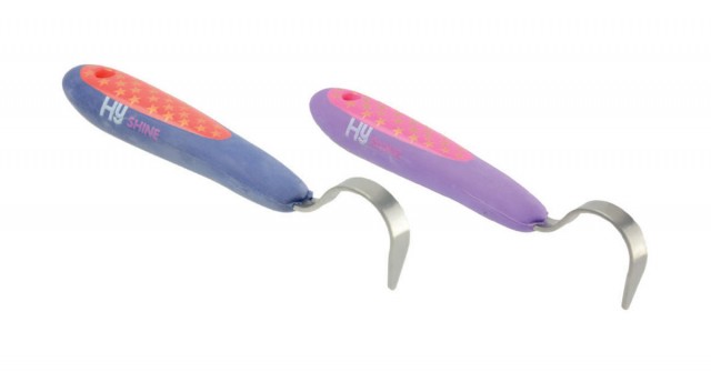 HySHINE Star Easy Grip Hoof Pick (Pink/Lilac)