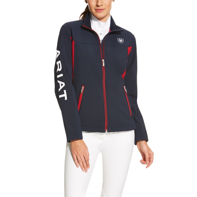 Ariat Women's New Team Softshell Jacket (Navy)