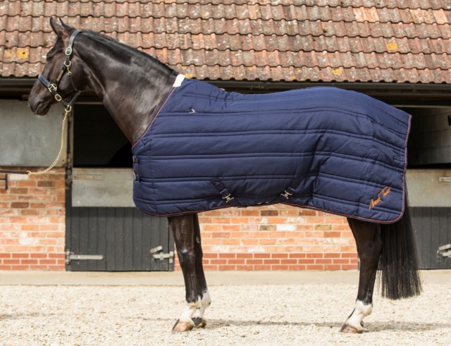 Mark Todd Mediumweight Stable Rug (Navy & Orange)