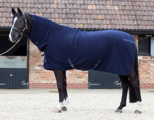 JHL (Clearance) Fleece Combo Under Rug (Navy)