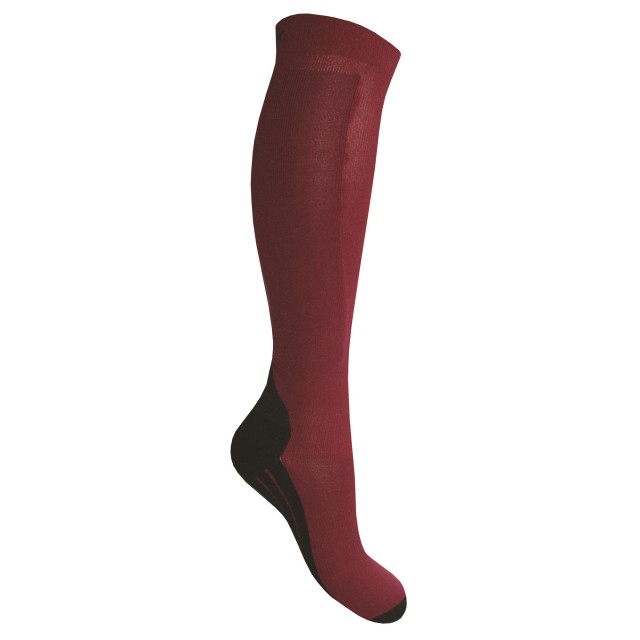 Mark Todd Comfort Socks (Burgundy)