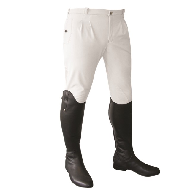 Mark Todd Men's Winter Performance Breeches (White)