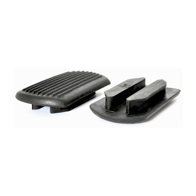 JHL Stirrup Treads Pair (Black)