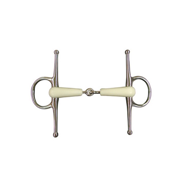 JHL Pro Steel Flexi Eggbutt Full Cheek Snaffle