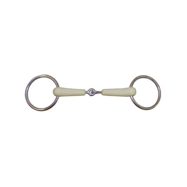 JHL Pro Steel Flexi Loose Ring Jointed Snaffle