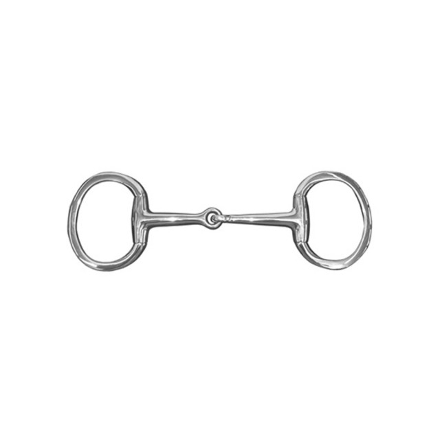 JHL Pro Steel Eggbutt Snaffle