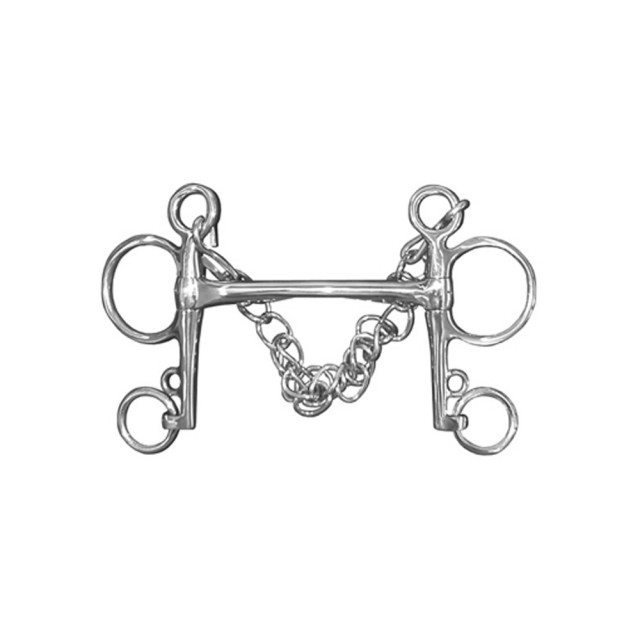 JHL Pro Steel Mullen Mouth Pelham