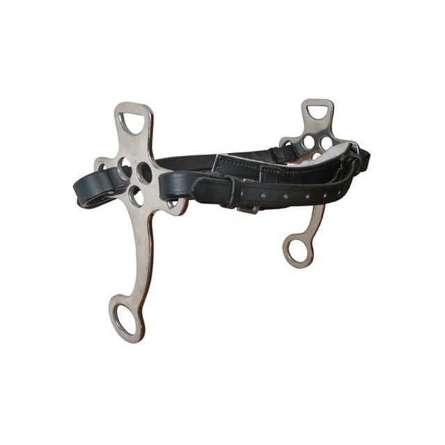JHL Pro Steel English Hackamore