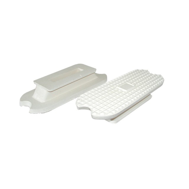 JHL Fillis Stirrup Treads Pairs (White)