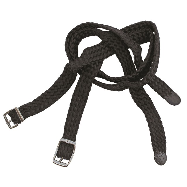 JHL Nylon Spur Straps Pair (Black)