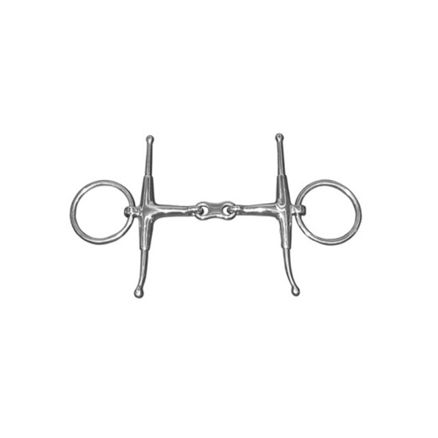 JHL Pro Steel French Link Fulmer Snaffle