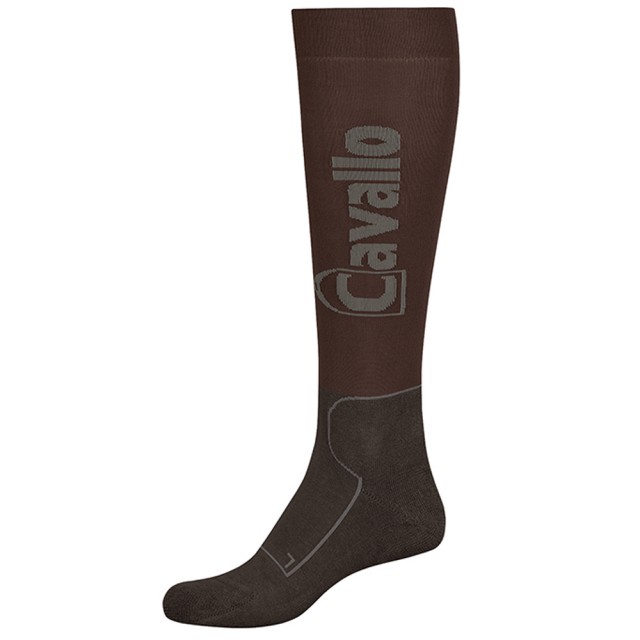 Cavallo Unisex Functional Long Socks (Espresso/Deep Forest)