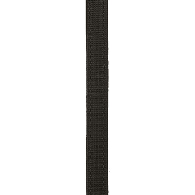 JHL Half Rubber Show Reins (Black)