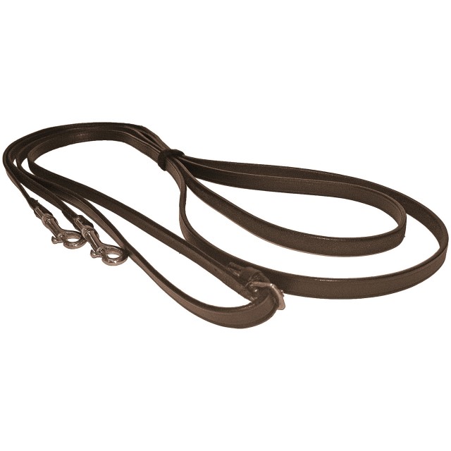 JHL Leather Draw Reins (Brown)