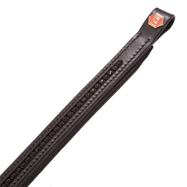 Albion Swarovski Black Crystal Browband