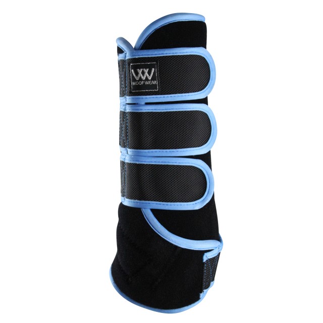 Woof Wear Dressage Wrap Colour Fusion (Black/Powder Blue)