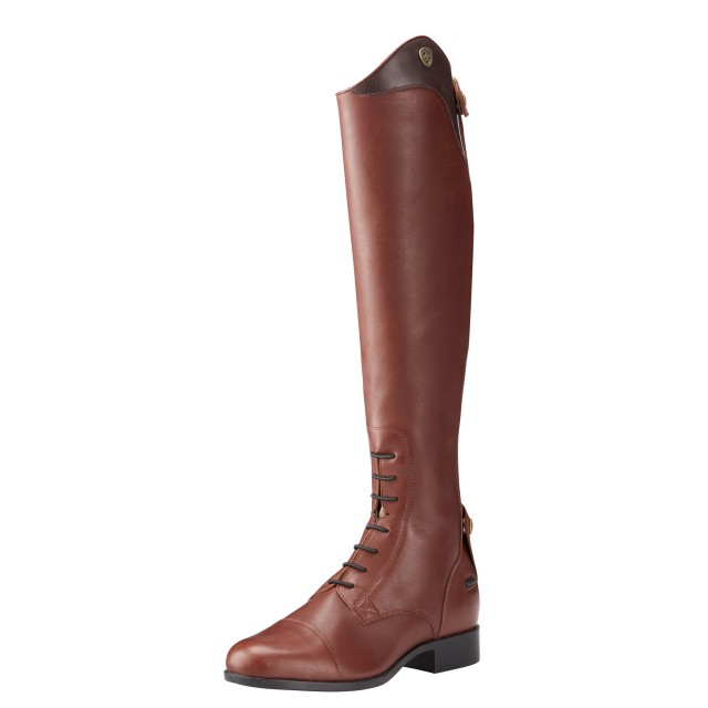 Ariat Women's Heritage II Ellipse Riding Boots Cognac Coffee