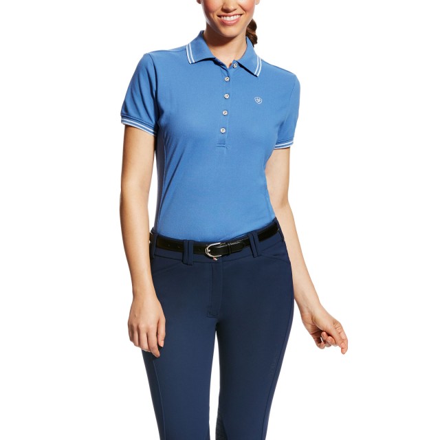 Ariat (B Grade Sample) Women's Prix Polo (Blue Saga)