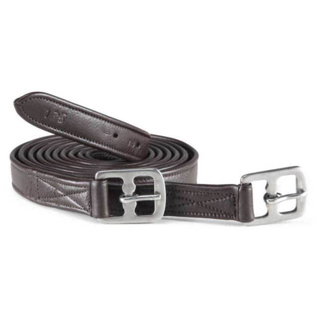 Caldene Anti-Stretch Stirrup Leathers (Havana)