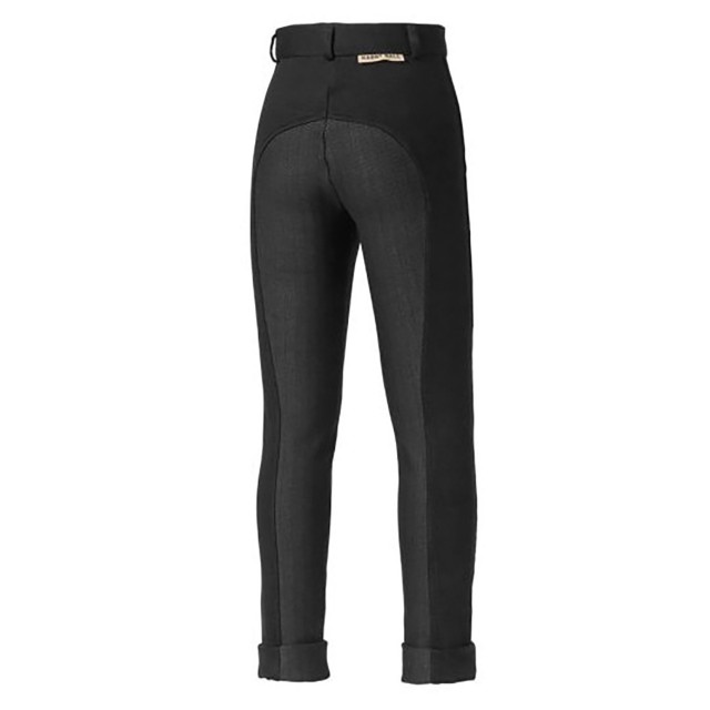 Harry Hall Junior Chester Tex Sticky Bum Breeches (Black)