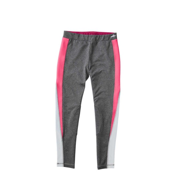 Harry Hall Junior Hi Viz Jodhpurs (Pink)