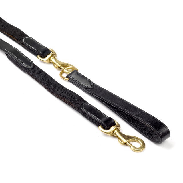 Whitaker Draw Reins Elastic (Black)