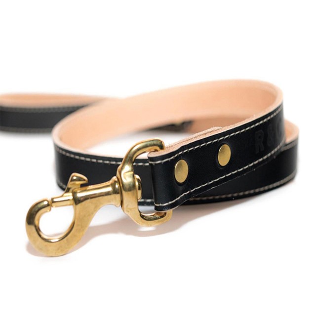 Ralph & Co Milano Leather Dog Lead (Black)