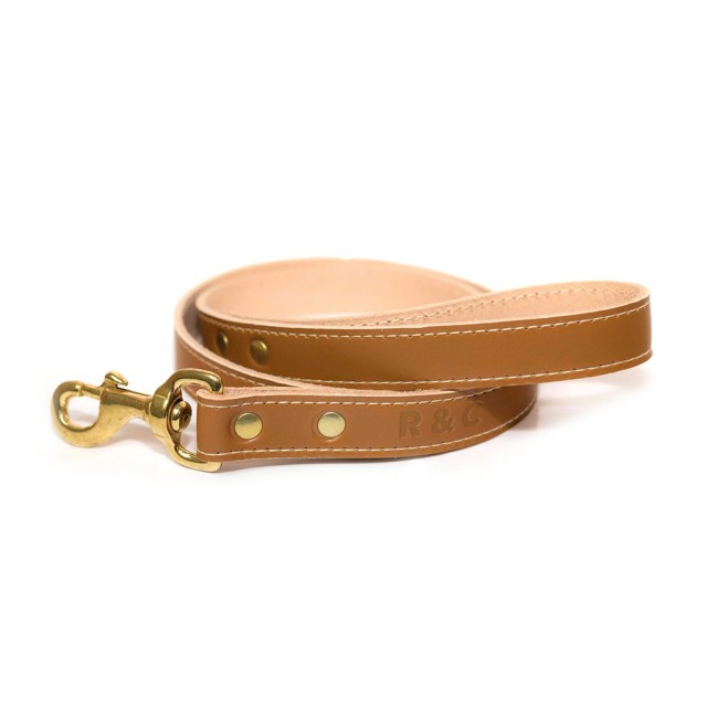 Ralph & Co Siena Leather Dog Lead (Tan)