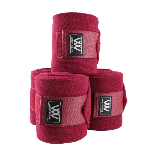 Woof Wear Polo Bandages (Claret)