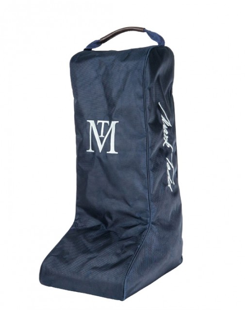 Mark Todd Pro Padded Boot Bag (Navy/Chocolate)