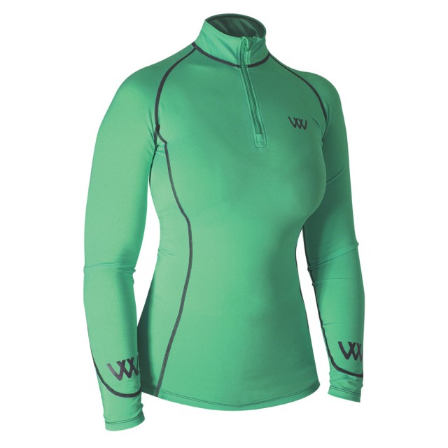 Woof Wear Ladies Performance Riding Shirt (Mint)