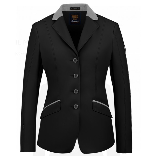 Cavallo Ladies Estoril mA Show Jacket (Graphite/Light Grey)