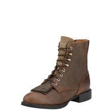 Ariat Women's Heritage Lacer II Western Boots (Distressed brown)