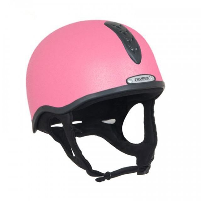 Champion Junior X-Air Helmet Plus Hat (Pink)
