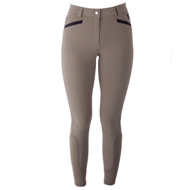 Mark Todd Women's London Breeches (Taupe/Navy)