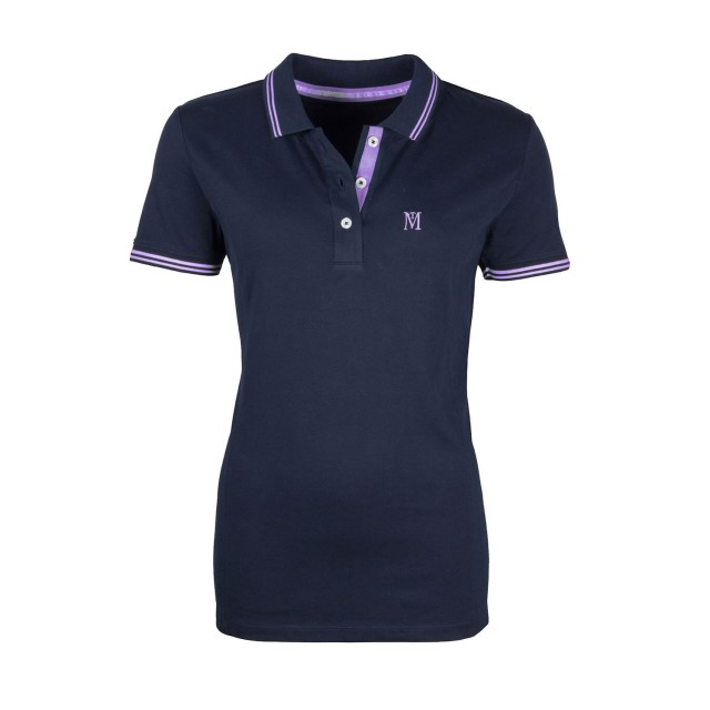 Mark Todd Women's Polo Shirt (Navy/Lilac)