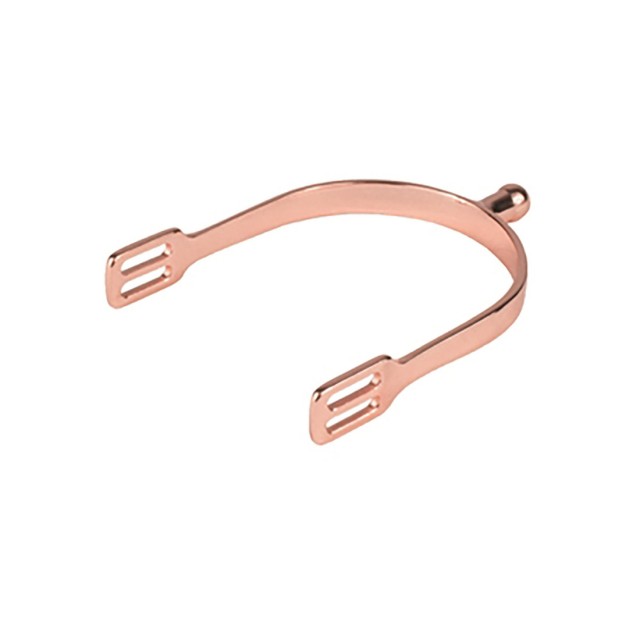 JHL Ladies Pro-Steel Short Bobble Neck Spurs (Rose Gold)