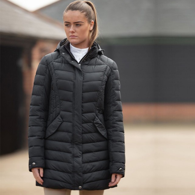 Mark Todd Ladies Quilted Jacket (Black)